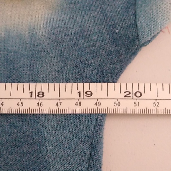 HOPELY LONG SLEEVE SOFT BRUSHED, BABY, FRENCH TERRY, TYE DYE  PULLOVER TOP SHIRT - Picture 5 of 10